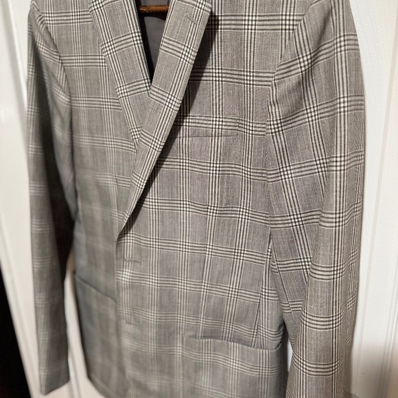 Men’s Plaid Suit Jacket (36R) | Banana Republic - Slim Fit Blazer - Picture 2 of 15